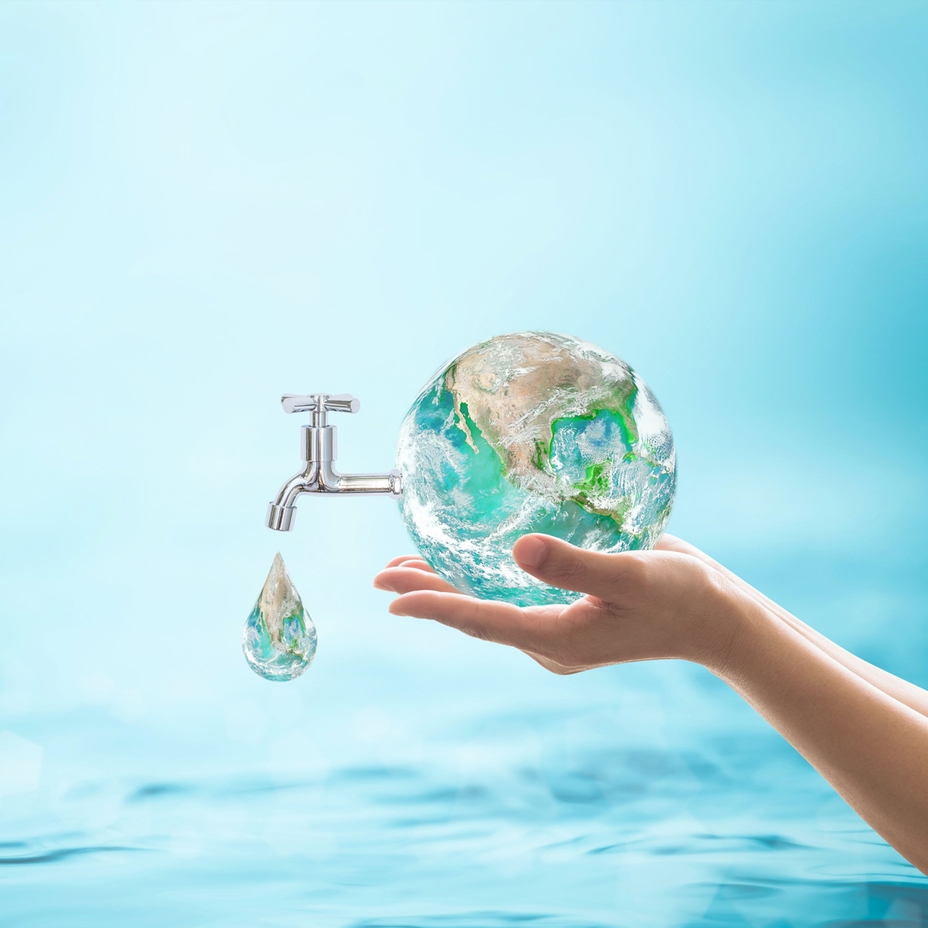 Sustainably manage the natural resource of fresh water and protect the hydrosphere.